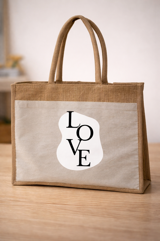 💖 Sac cabas personnalisé – Saint-Valentin