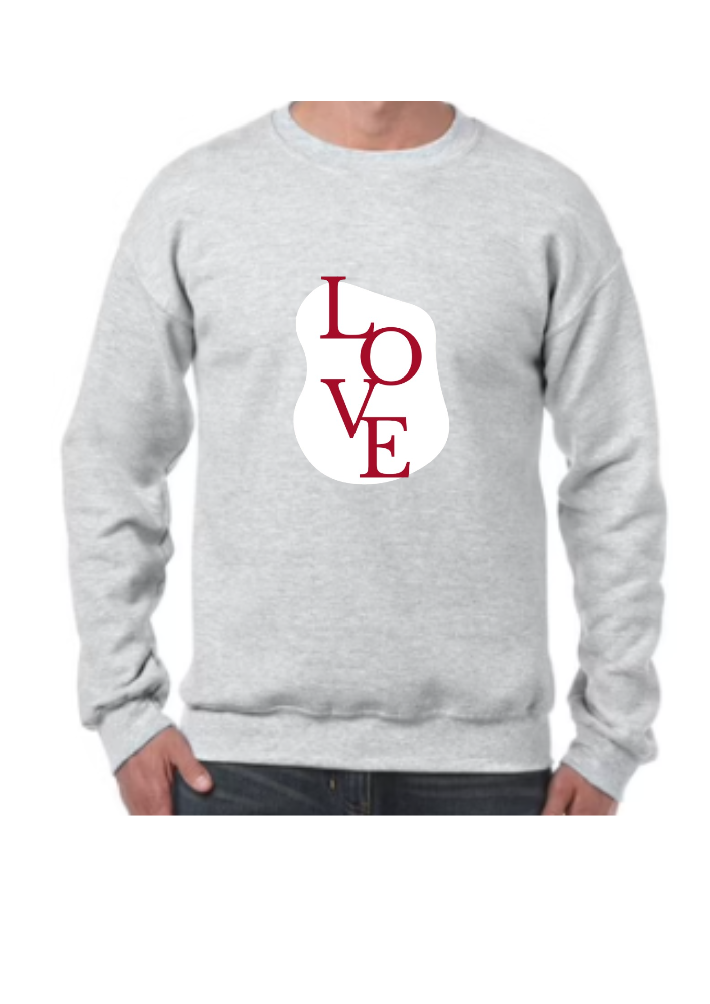 ❤️ Sweat personnalisé – Spécial Saint-Valentin (Unisexe)