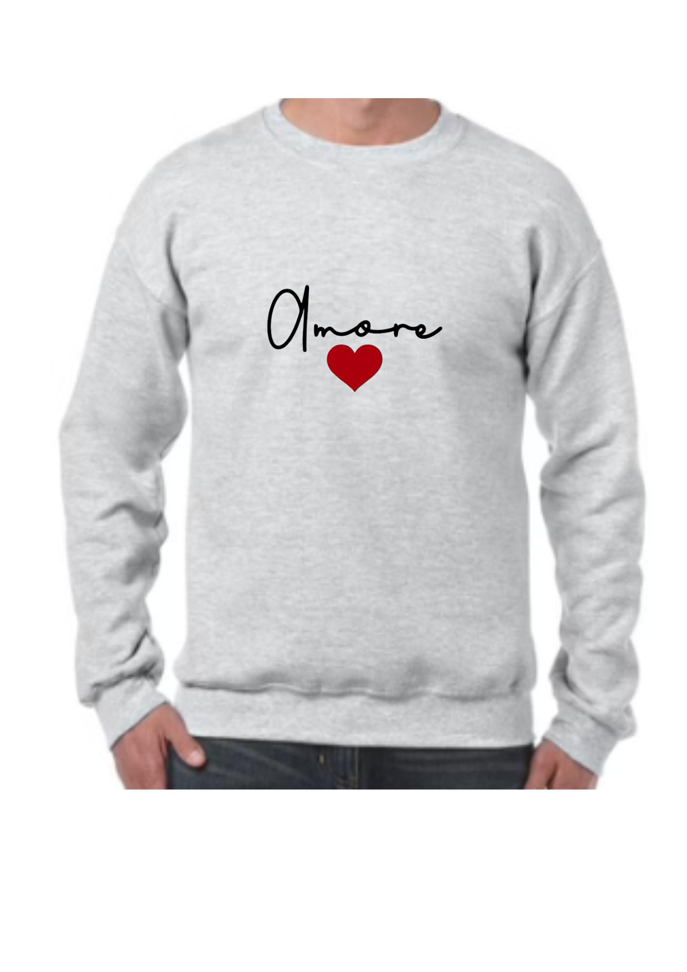 ❤️ Sweat personnalisé – Spécial Saint-Valentin (Unisexe)