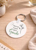 Collection "Fin d'année" 🖍️ - Le porte clé rond