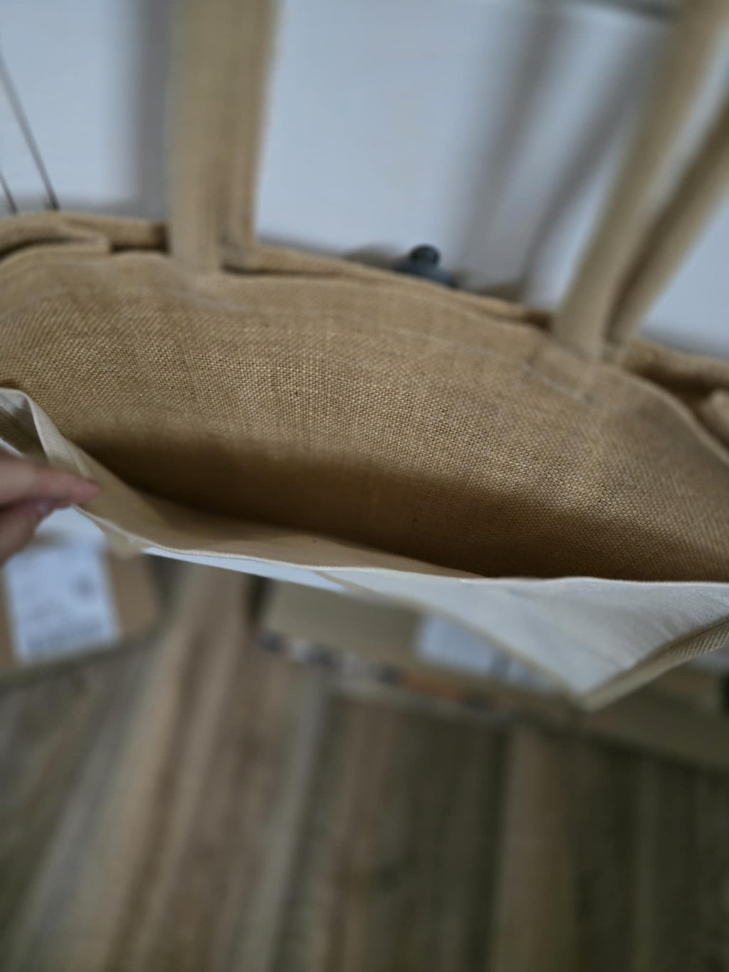 Grand cabas en jute 🧺