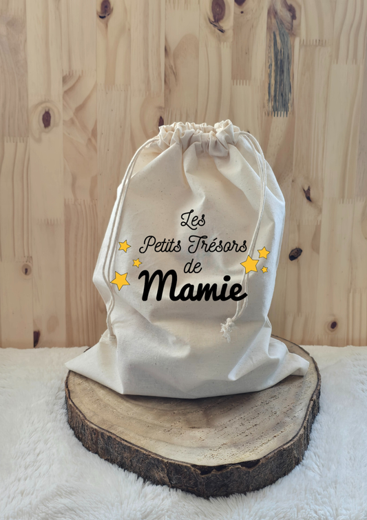 Pochon en coton – Fête des Grands-Mères 🎒