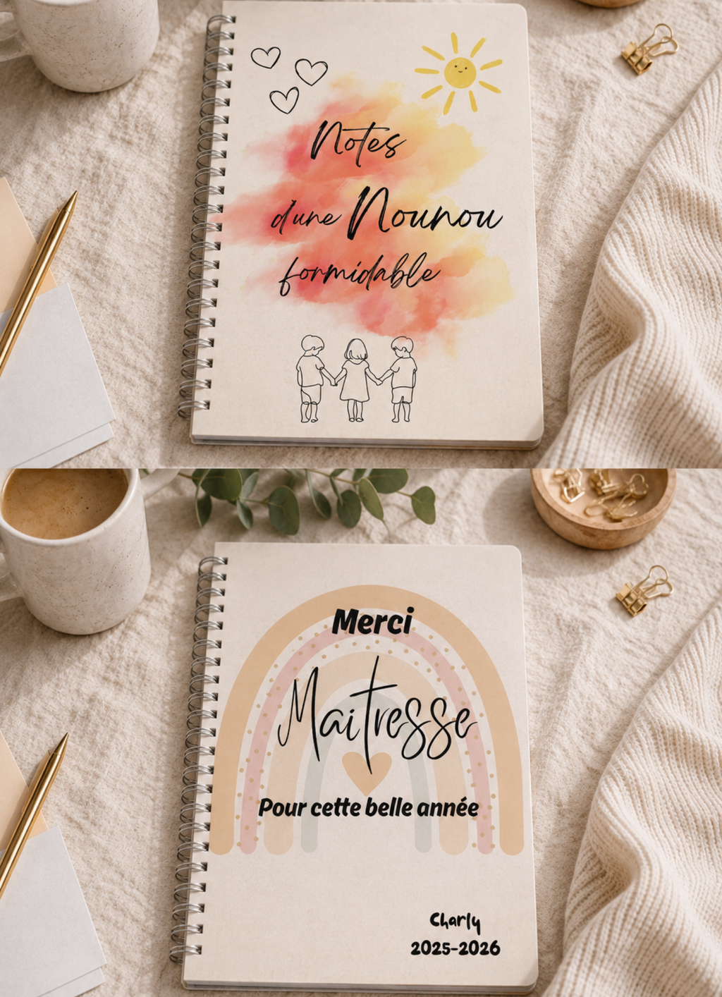 Collection "Fin d'année" 🖍️ - Le carnet A5