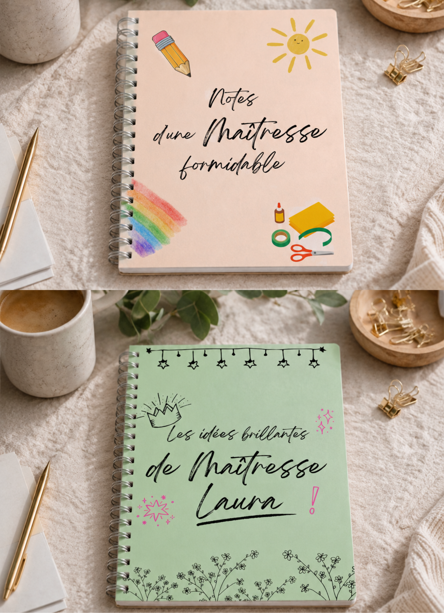 Collection "Fin d'année" 🖍️ - Le carnet A5