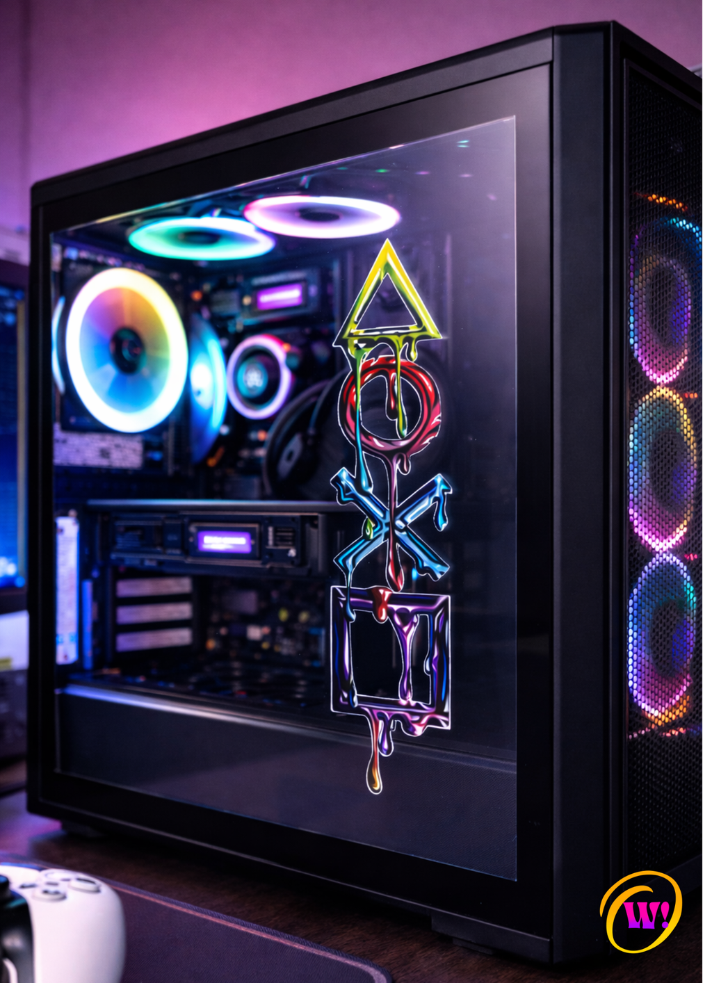 Le sticker gaming - Grand format 🎮