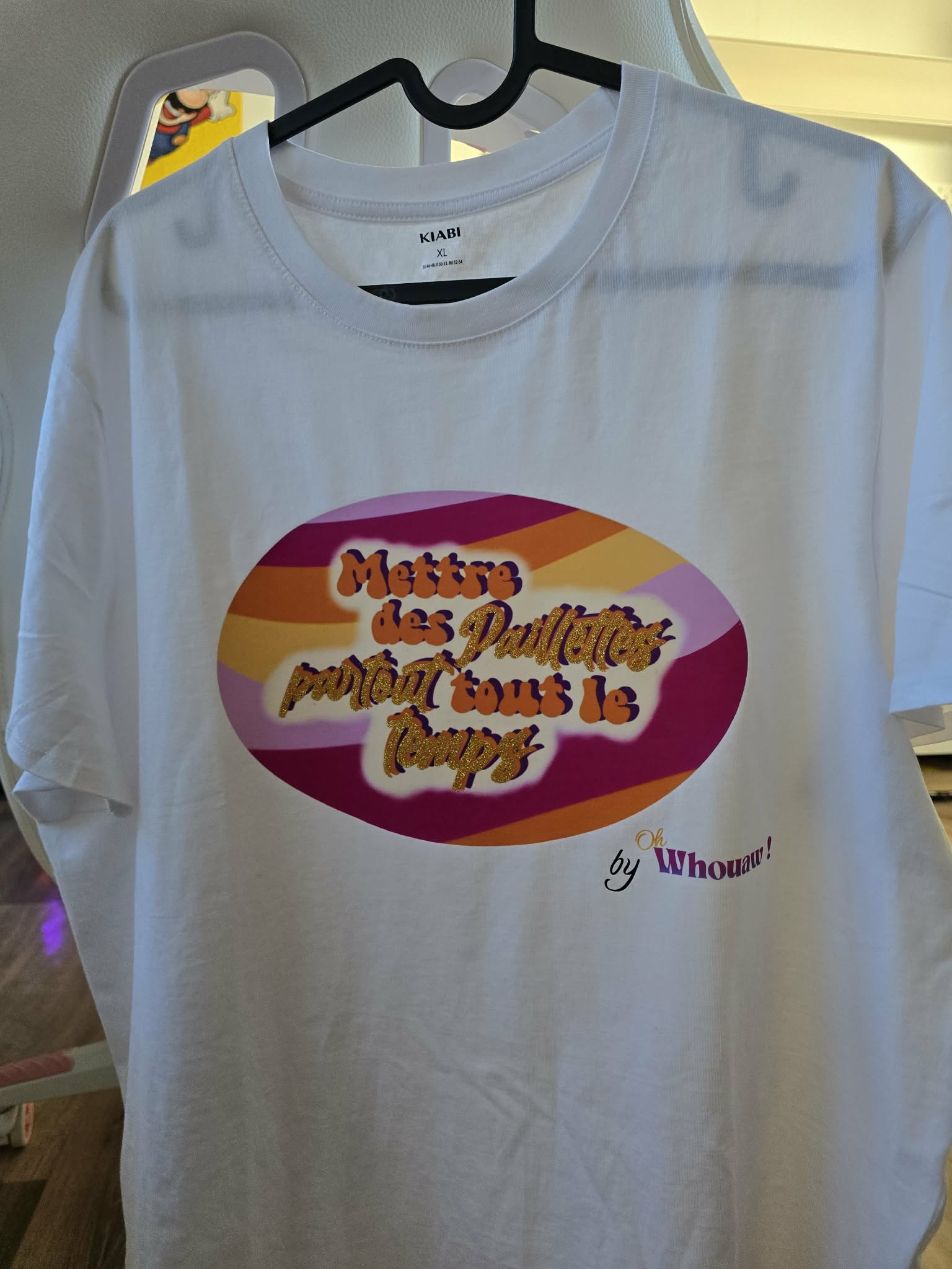 T-shirt 100% personnalisé unisexe 👕