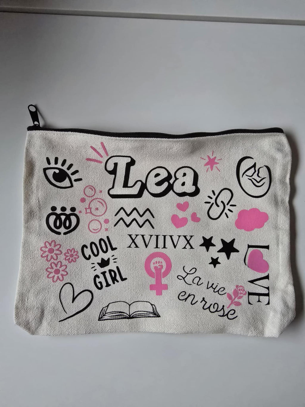 Pochette zipée 👝