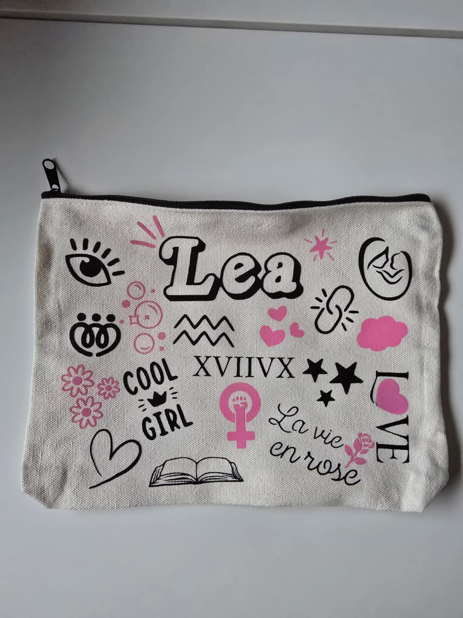 Pochette zipée 👝