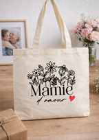 Grand tote bag en toile 👜