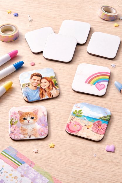 🧲 Lot de 4 magnets personnalisables