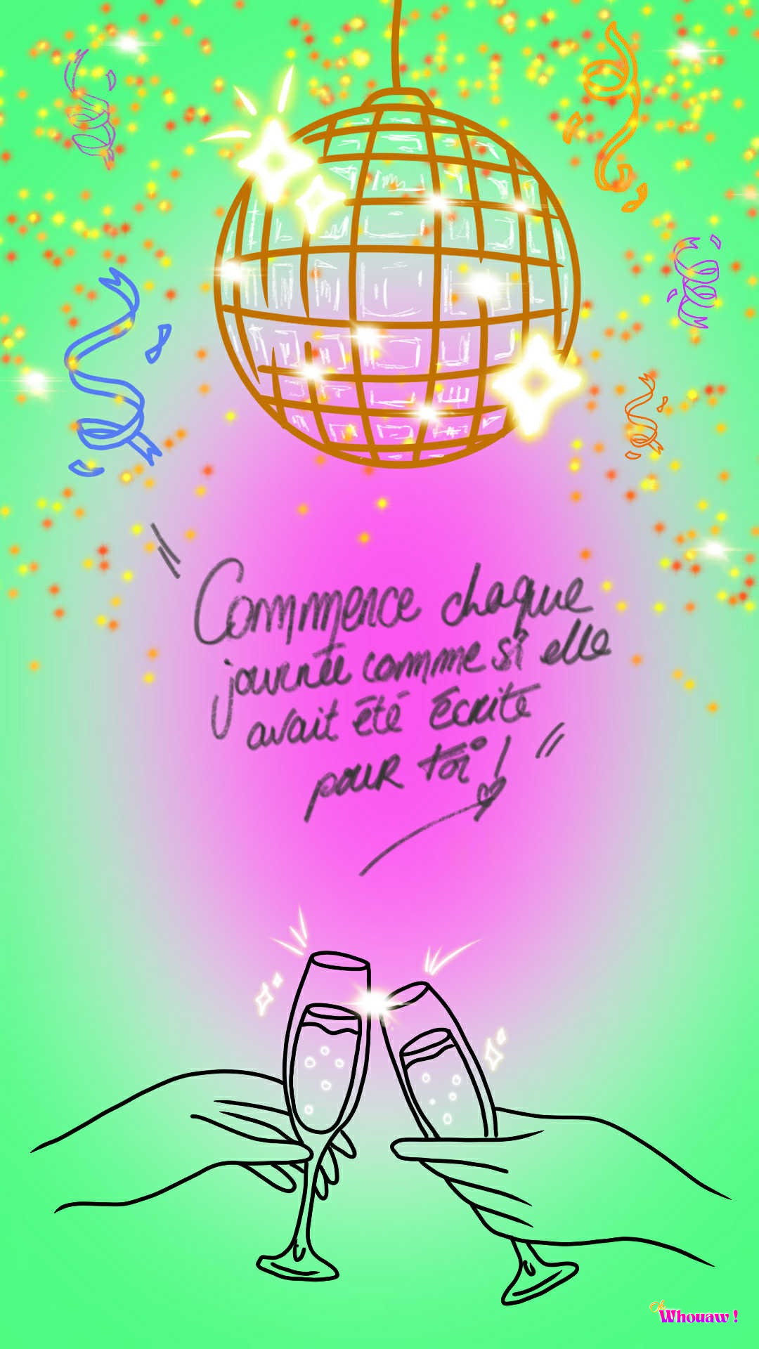 💫 Fond d’écran Janvier Gratuit !