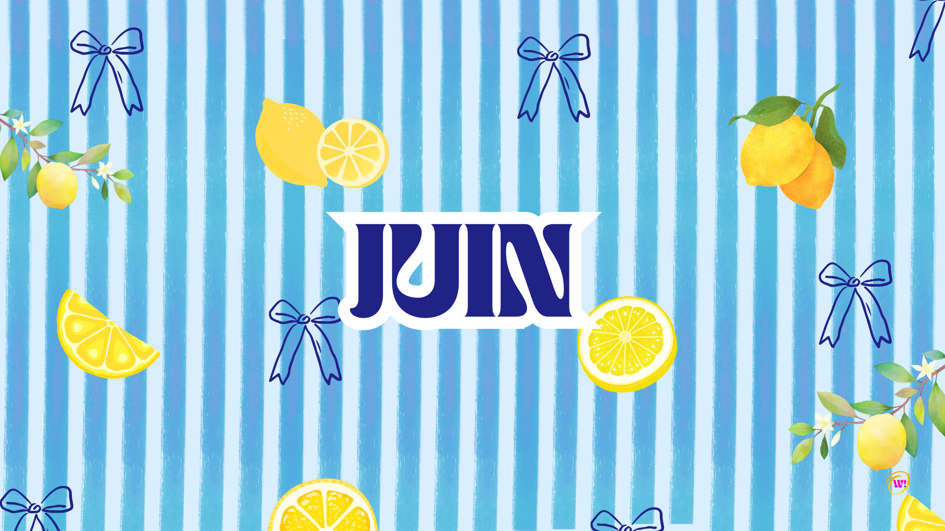 Fond d’écran de Juin offert ! 💫