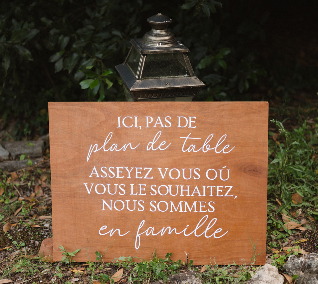 Sticker personnalisé – prêt à poser (mot/phrase entre 30 et 40 cm)