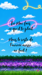Fond d’écran de Mai offert ! 💫