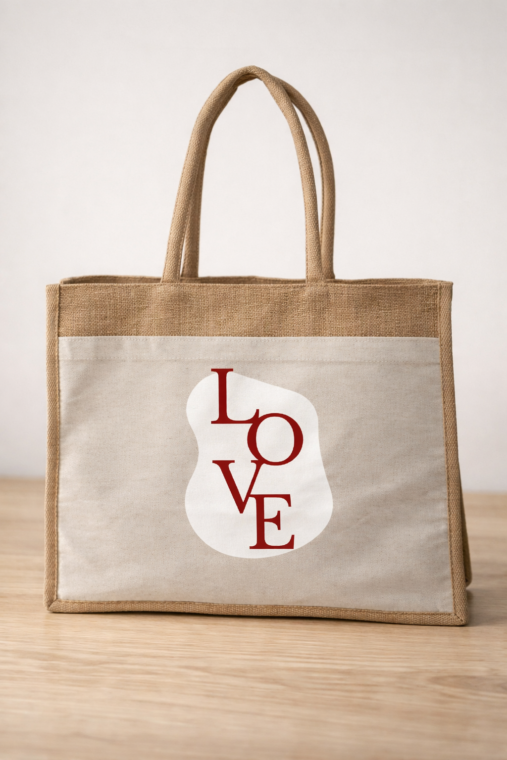 💖 Sac cabas personnalisé – Saint-Valentin